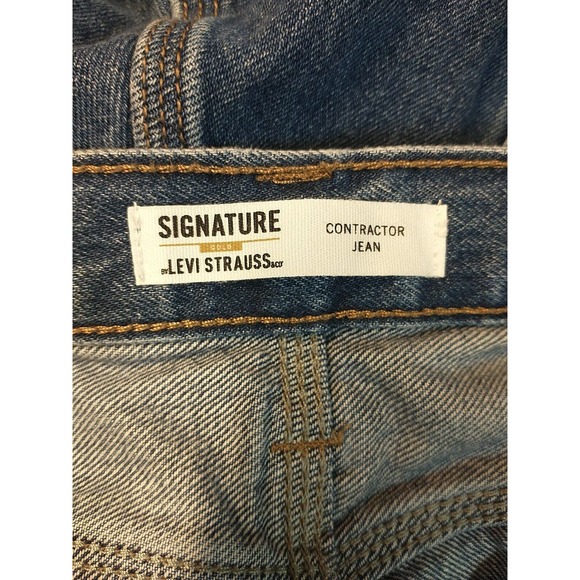 Signature by Levi Strauss & Co. Gold Label Mens‎ Contractor Work Jeans 32x32 - Picture 15 of 16